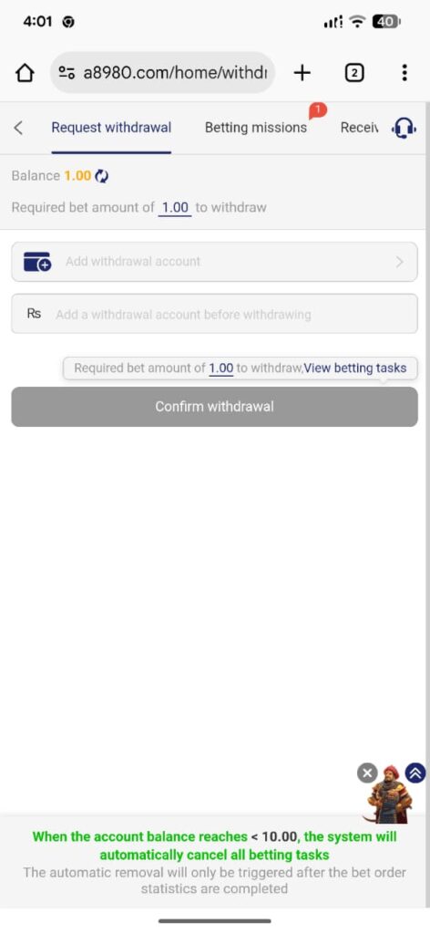 88casino game Withdraw